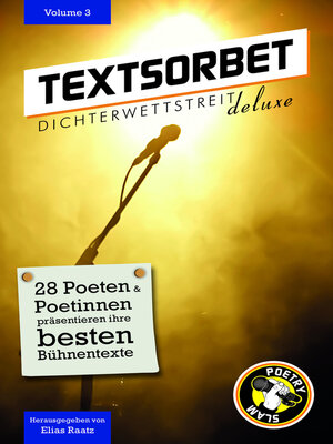 cover image of Textsorbet--Volume 3